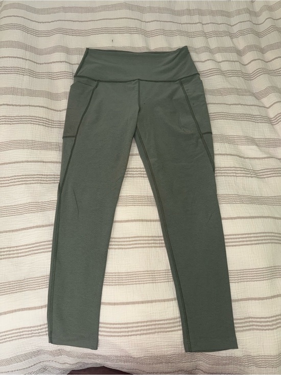 Beyond Yoga Pants - Beyond Yoga Olive Green High-Waist Leggings with Side Pockets